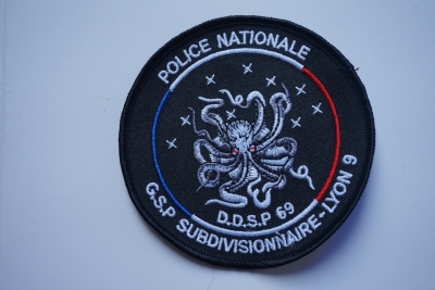 Embroidery patch Octopus