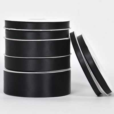 Black Satin ribbon