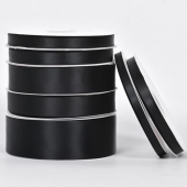 Black Satin ribbon
