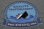 Embroidery patch Boat