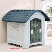 DutyMonket Waterproof Plastic Dog House Indoor OutDoor