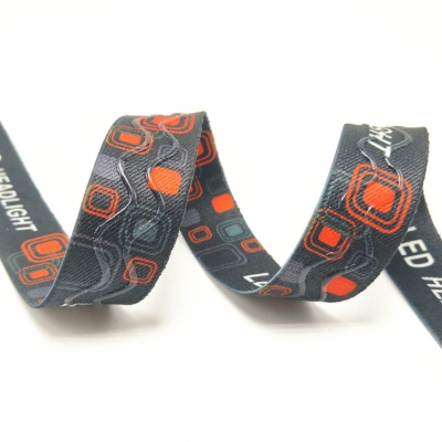 Head light ribbon silicone elastic