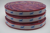 horse ribbon with edge